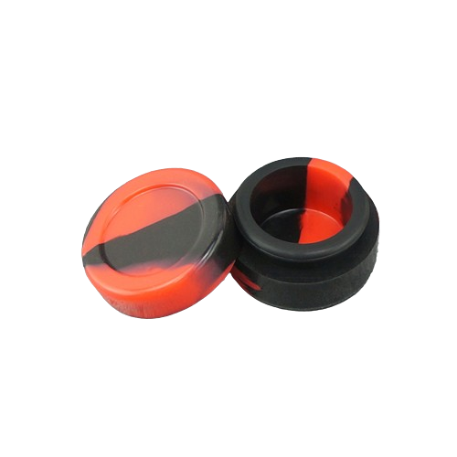 Cheapest Round Non Stick Silicone Jar Container 5Ml BHO Silicon Box Tub Jar Wax dabber tool s Slicks for smoking acces