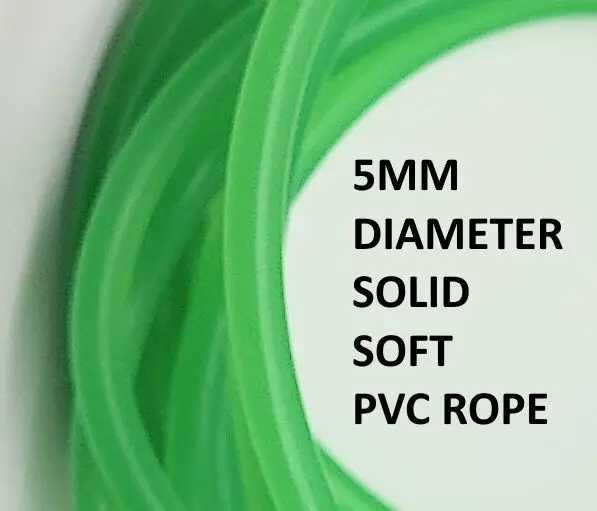 No fluorescent light soft PVC jump rope diameter 5mm length 2.9m suitable for night useW241101