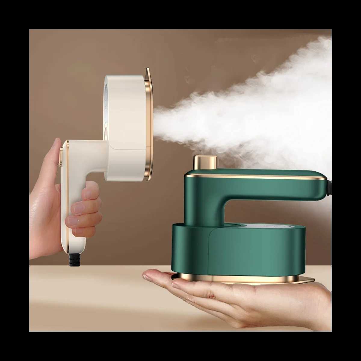 Electric Mini Iron Handheld Clothing Steam Engine hine Portable Ironing hine A EU Plug Y241101