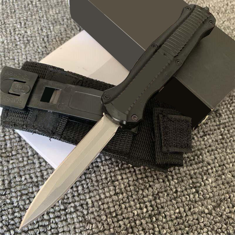 Mini Infidel Knife Double action BM 3300 knives 3350 BM3300 D2 Steel Tactical Tools 535 3310 BM42 9070 DA31 9071 UT85 with nylon sheath