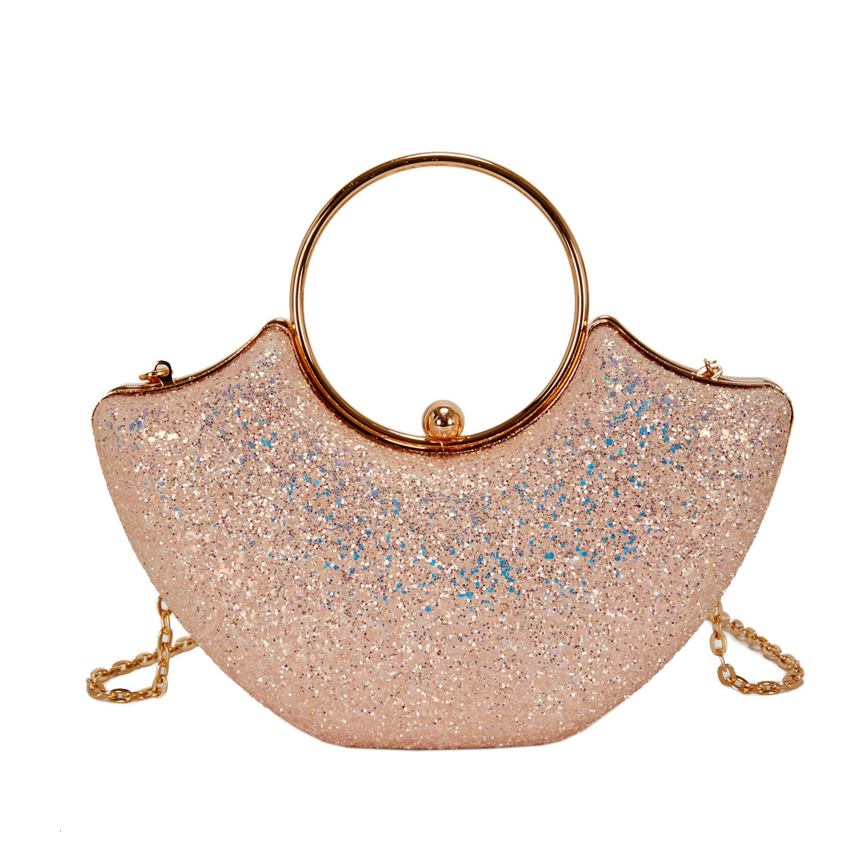 New Handheld Ladies' Diamond Set Dinner Exquisite and Compact, Comes with Cheongsam Bag, Fashionable Bridal Wedding Bag