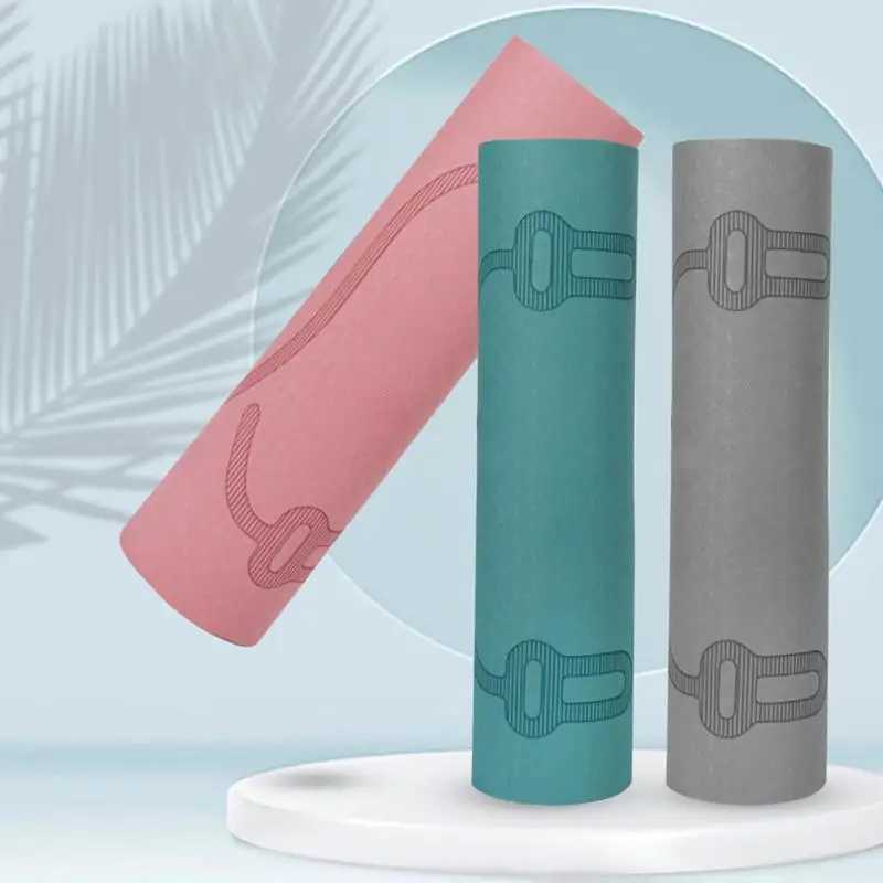 Anti noise skipping rope mat sports shock-absorbing yoga mat high-density board anti-skid slide shock-absorbing fitness matW241101