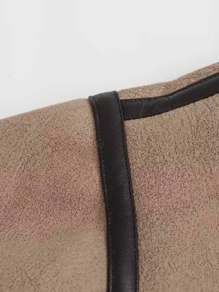 TRAF European and American autumn womens French n fashionable versatile doublesided short jacket 241031