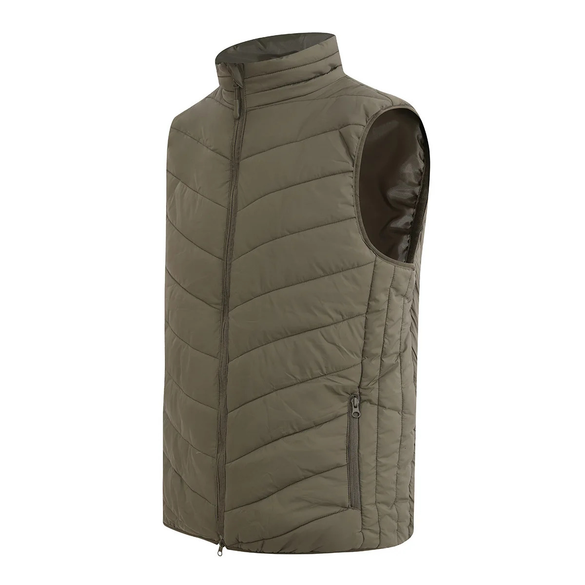 Men Down Vest Coat Ultralight Sleeveless Puffer Jacket Ultra Thin Lightweight Waistcoat 241024