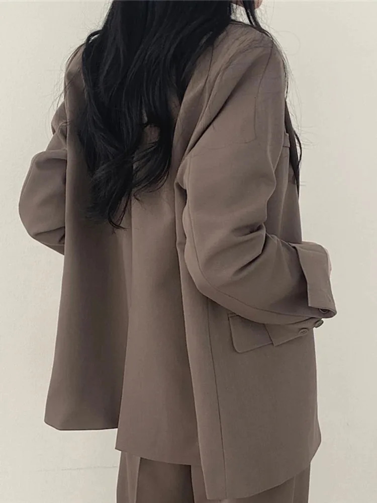 Korean Fashion Spring Womens Set Casual Top Mens 2-piece Set Womens Coats Slim Fit Womens Jacket 241031