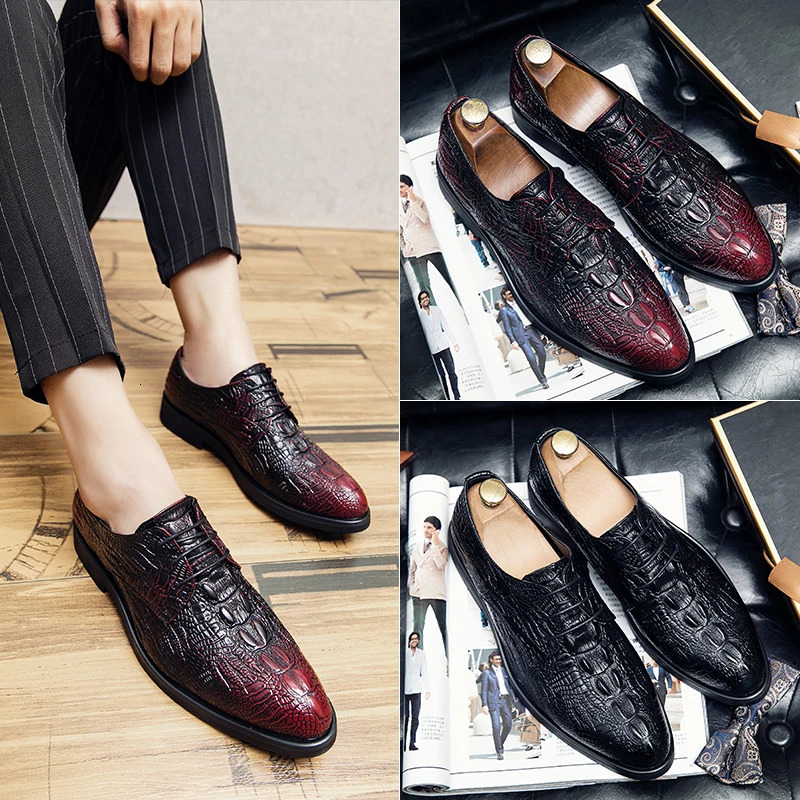 selling mens shoes mens wedding shoes Oxford leather breathable Moccasins platform mens Brogue shoes 241031