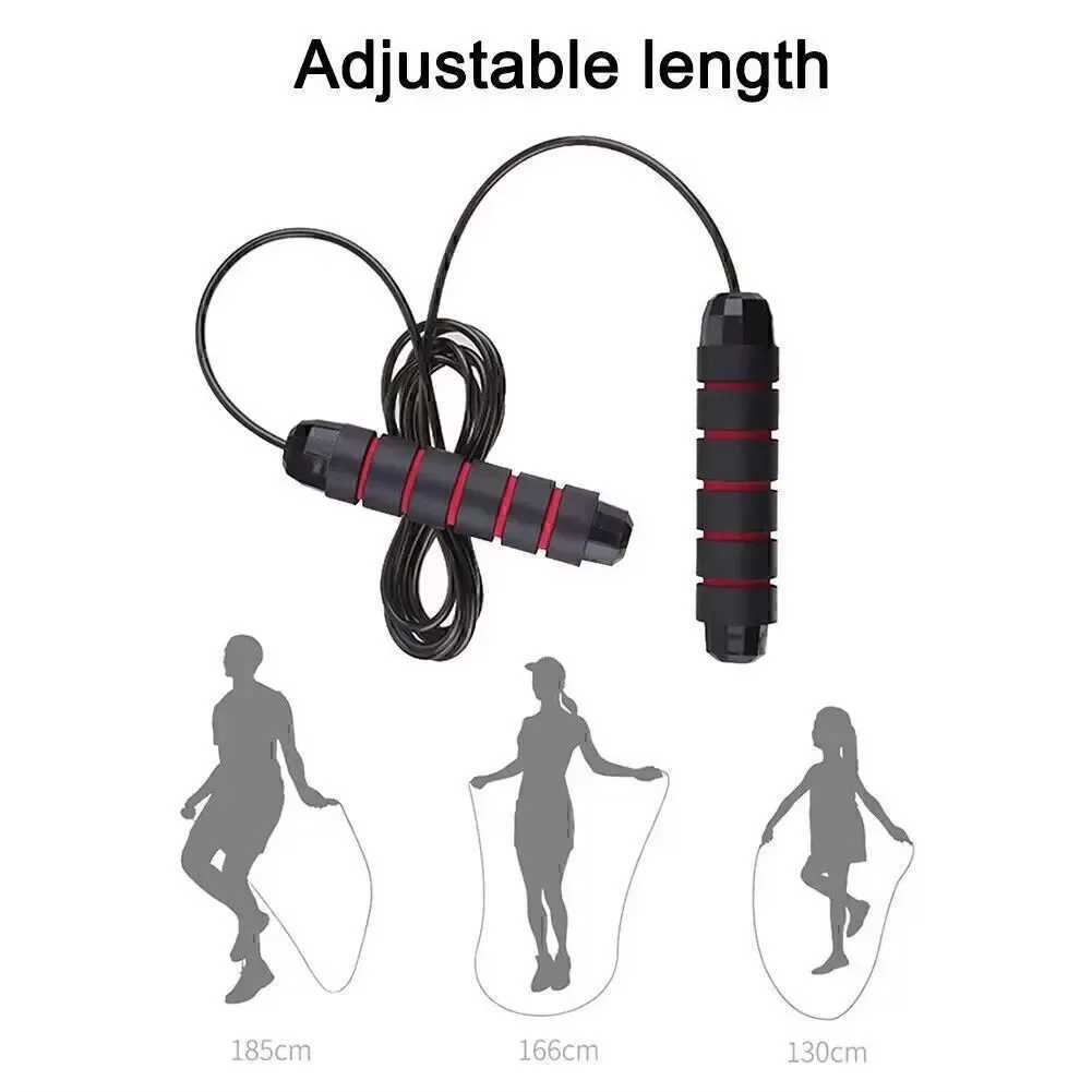 2.8/3-meter jump rope Crossfit Portab fitness equipment aerobic fast wire jump rope boxing yogaW241101