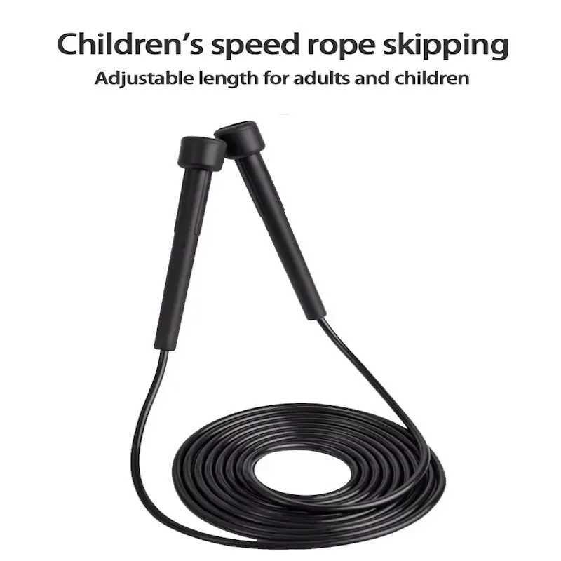 Mens womens speed skipping rope gym exercise weight loss childrens exercise portable fitness equipmentW241101
