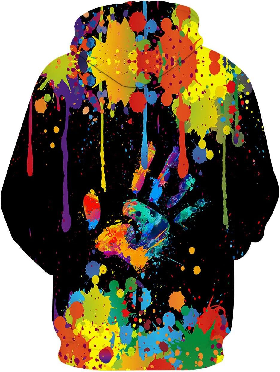 Hoodie for Mens Womens Unisex 3D Print Hoodies Graphic Space Pullover Hooded Sweatshirts for Men Women Graphic Trendy Fashion cool