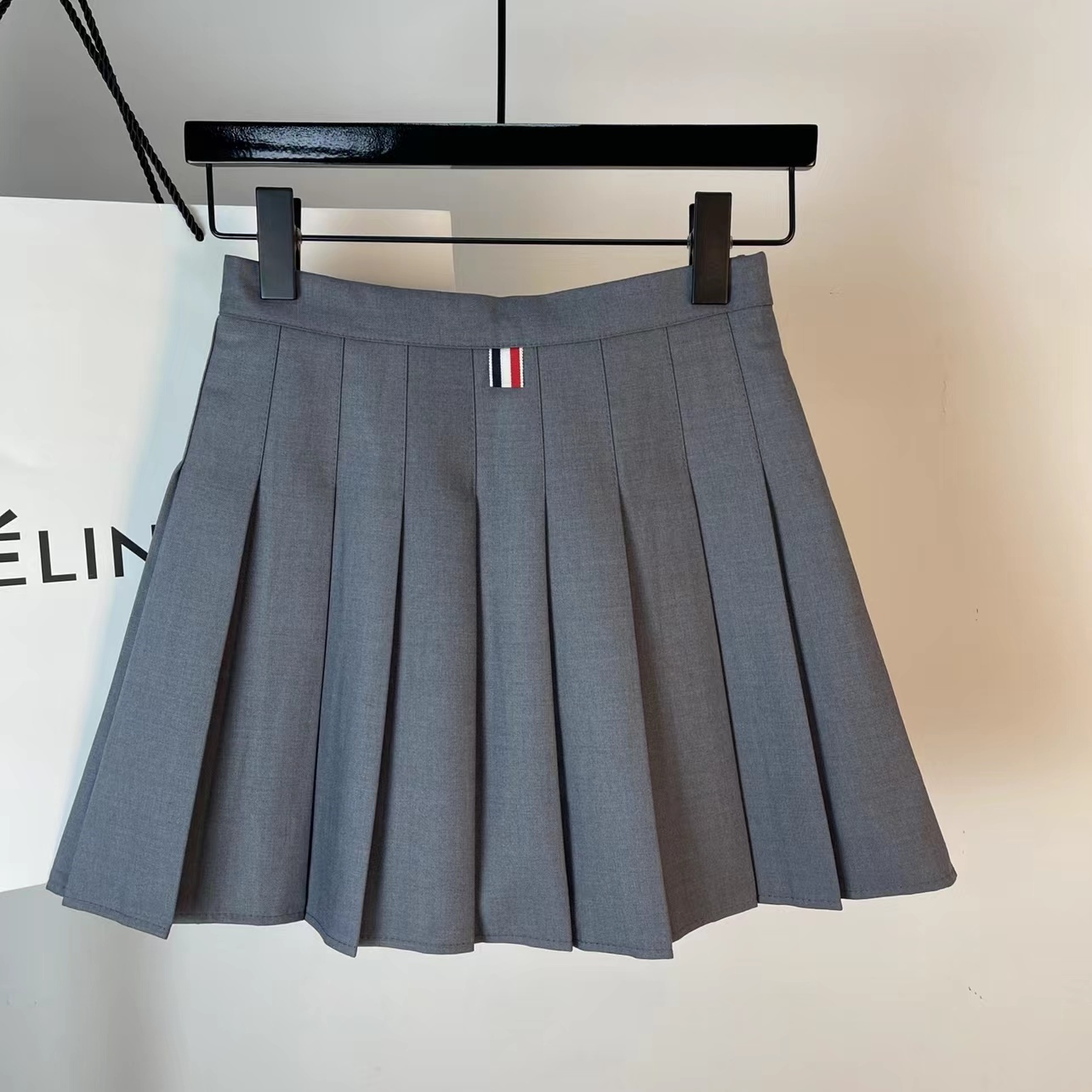 Designer Women's Short Summer Girls Classic Pleated Mini Maxi Skirts Slim Black A-E Skirt Small Leather Dress Multiple Styles Size S-2Xl