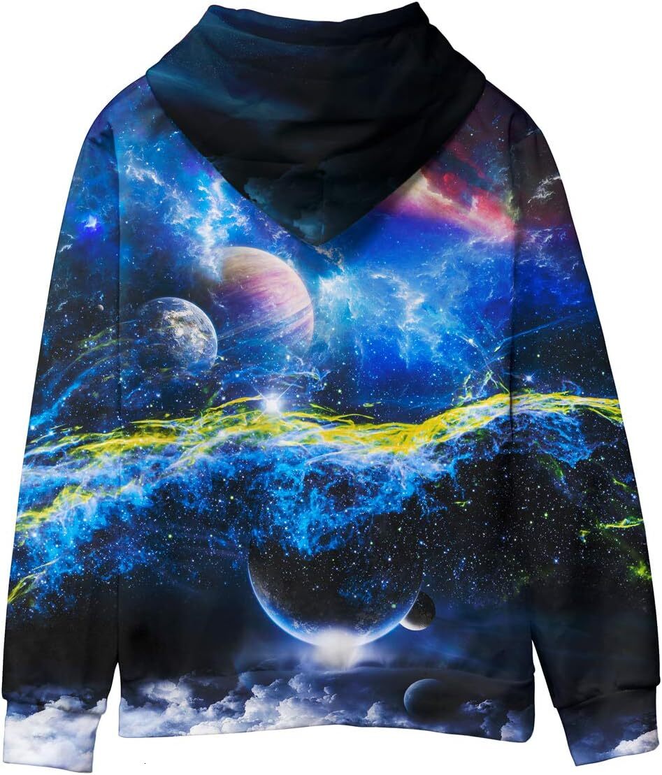 Hoodie for Mens Womens Unisex Graphic Hoodies 3D Cool Design Print Colorful for Men and Women Graphic Trendy Warmth cool