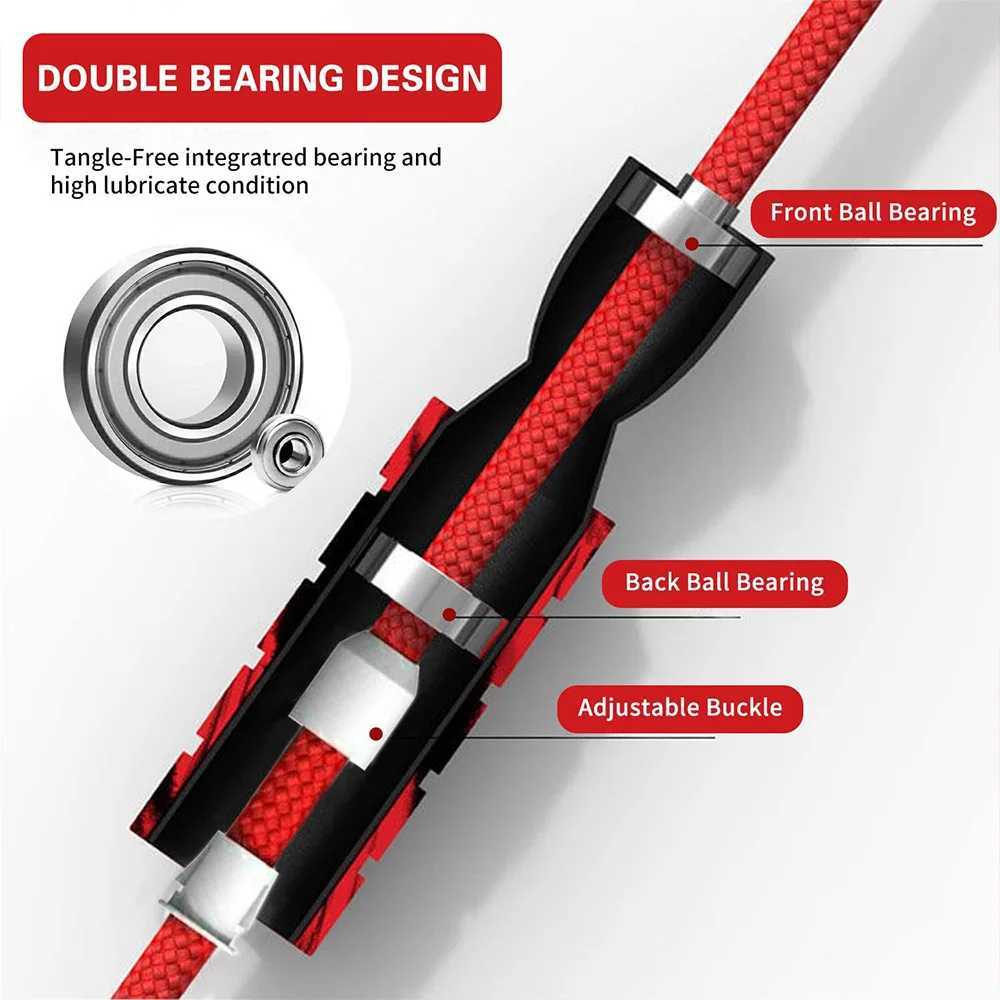 Endless flexible bead skiing rope suitable for children men and womens Fitn skipping ropeW241101