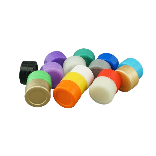 Cheapest Round Non Stick Silicone Jar Container 5Ml BHO Silicon Box Tub Jar Wax dabber tool s Slicks for smoking acces