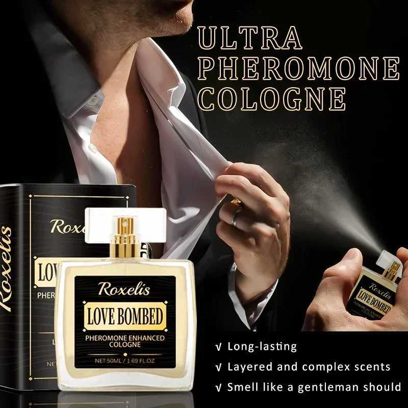 50ml Perfumes Originales Para Hombre High Quality Bold Attraction Confidence Infused Long Lasting Pheromones Scent SprayXJ241101