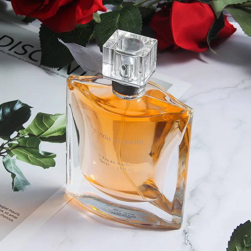 Best selling women spray beautiful packaging fashion women perfume lasting flavor perfume fast transportation