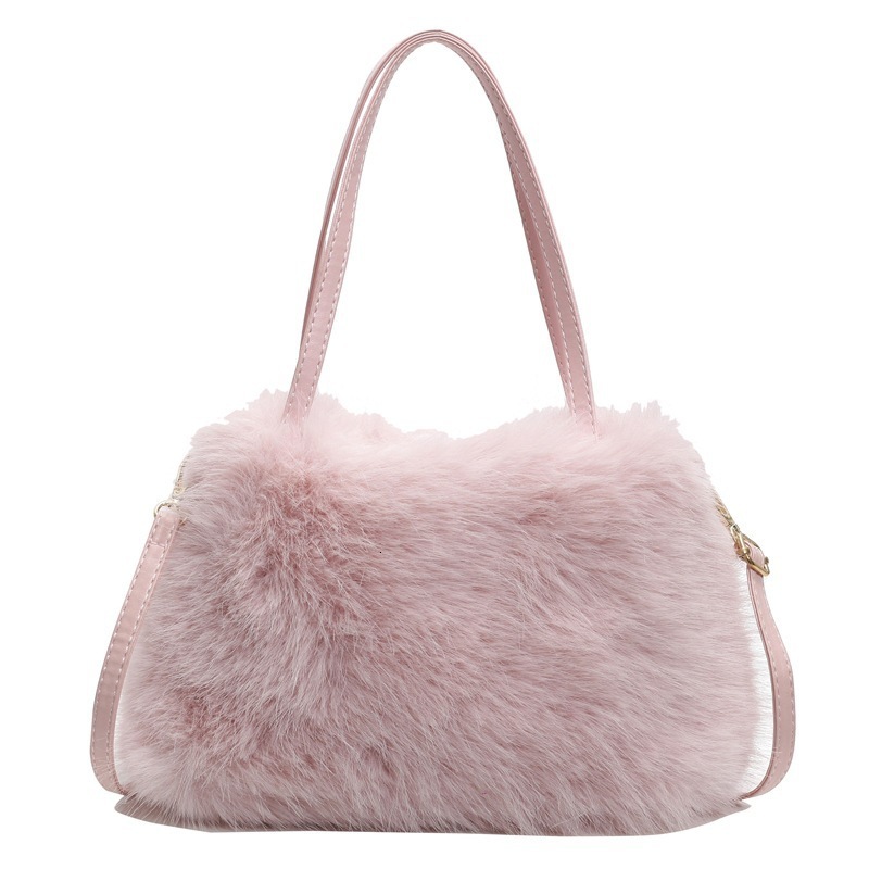 High-capacity Tote Bags Minimalist Crossbody Pu Leather Underarm Handbag Solid Color Single Shoulder Bag Girl 240724