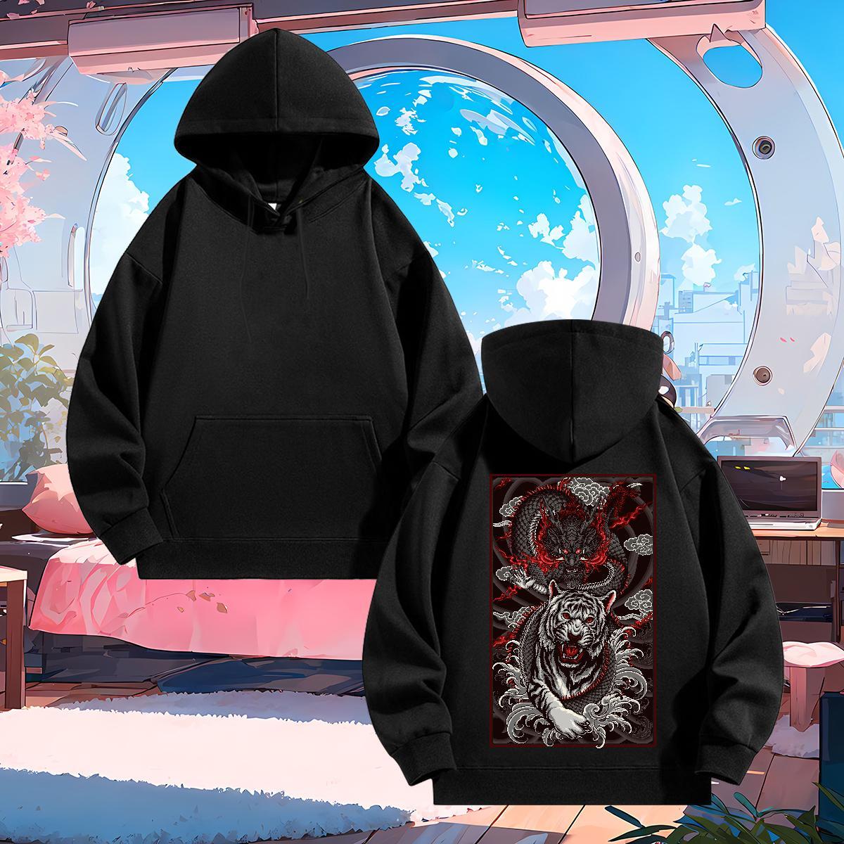 Fashion Hoodie Men DIY Logo Oversized Brand Hoodie Pullover Tops Pullover Hoodie Street Wear Tech Fleece Breathable Long Sleeve