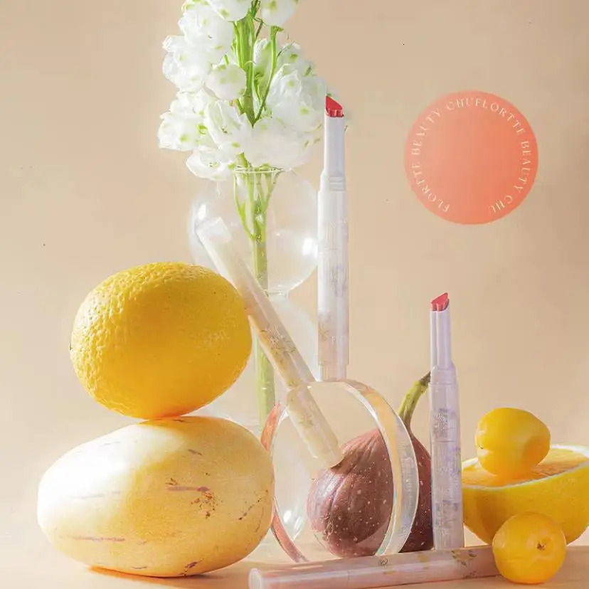 FLORTTE First Kiss series love lipstick pen mirror gloss lipstick female beauty cosmetics 241031