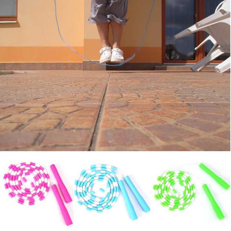 Soft Ball Jump Rope Anti Slip Manual Adjustable Endless Fitn Ski Rope Kee Fit Training GameW241101