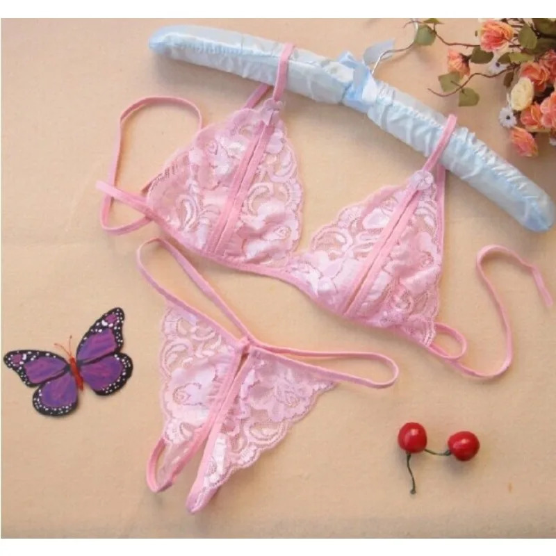Women Lady Sexy Lingerie Lace Underwear Sleepwear G-string Lingerie Female Underwear Set Womens Bra Suit 241031