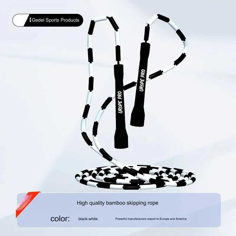 Houzhou Segmented Sport Jump Ropes Gym Equipment for Home Fitn Jump Ropes Body Building Skip Ropes 2024 FashionW241101
