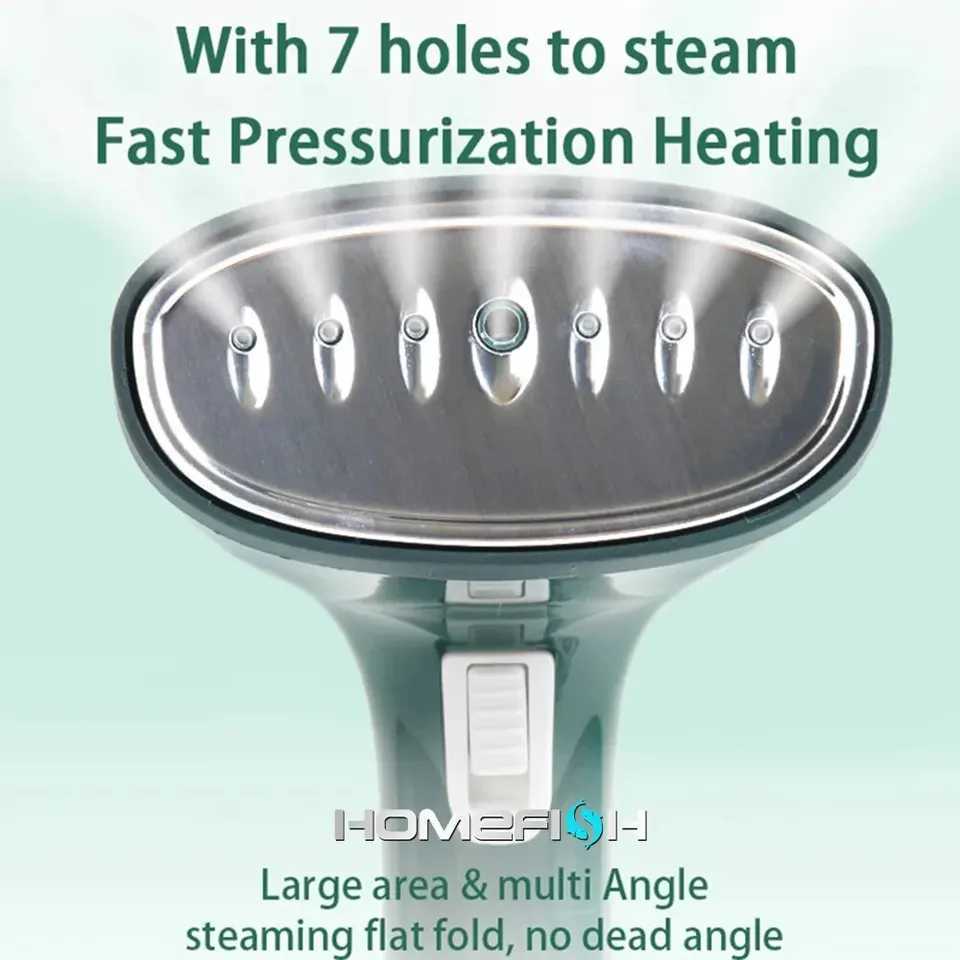 Clothing steam engine 280ml handheld fabric steam engine 7-hole 20 second fast heating 1500W clothing steam engine suitable for travel portable Y24110
