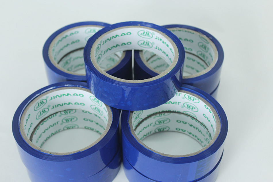 Factory direct blue sealing tape large roll goods marking express sealing packing wholesale