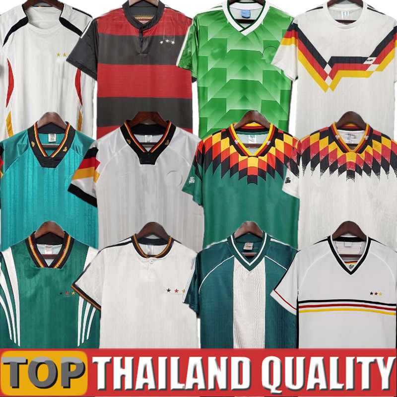 World cup 1990 1998 1988 1996 GermanyS Retro Littbarski BALLACK Soccer Jerseys KLINSMANN 04 06 14 16 football shirt KALKBRENNER Matthaus Hassler KLOSE men kids kit