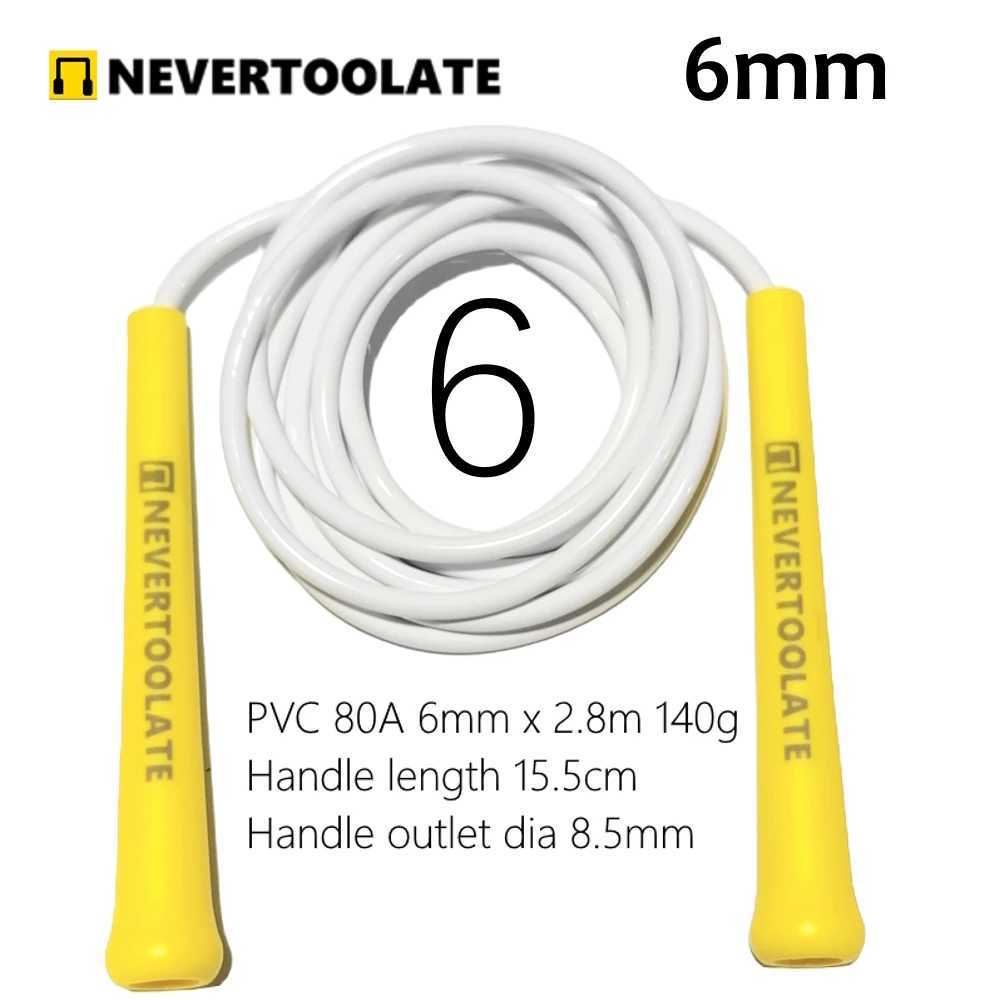 60A-10 to 10 PVC 140g 6mm diameter sliding rope 15.5cm medium length hand NEVERSTOOLATE GOOD QUALITYW241101