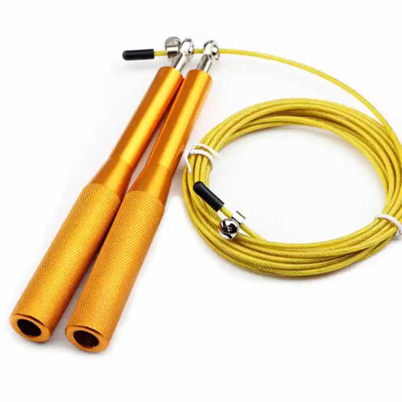 Speed Jump Rope Mens Childrens Sliding Rope Gym Exercise Equipment Steel Wire Bearings Adjustable Fitness MMA TrainingW241101