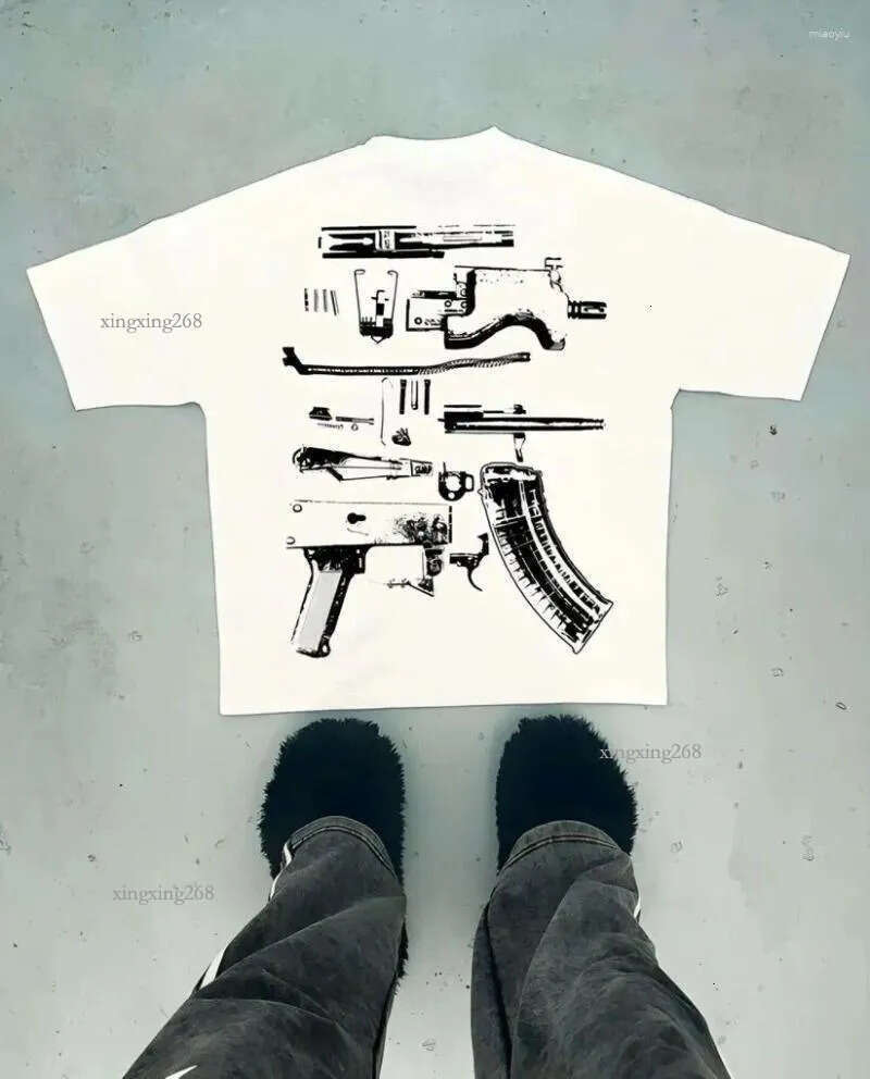 Men's T Shirts In Draco We Trust Letter Print Summer T-shirt High Quality Harajuku Casual Fashion Short Sleeve Couple Oversized Streetwear