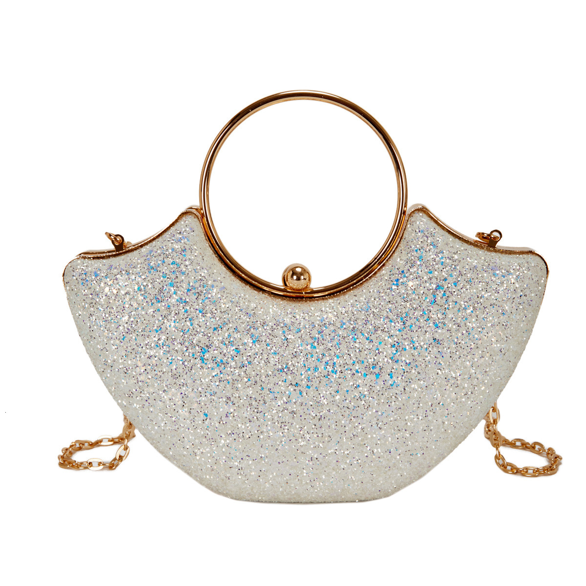 New Handheld Ladies' Diamond Set Dinner Exquisite and Compact, Comes with Cheongsam Bag, Fashionable Bridal Wedding Bag