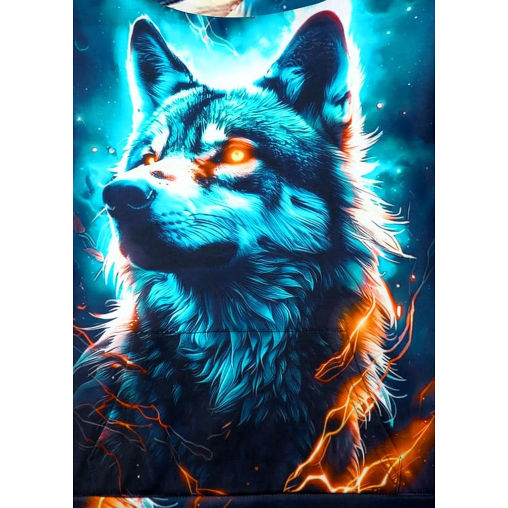 Hoodie for Mens Hoodies 3D Print Graphic Pullover Hooded Sweatshirt with Kangaroo Pocket Graphic Hoodies sweatshirt Pullover Long Sleeve