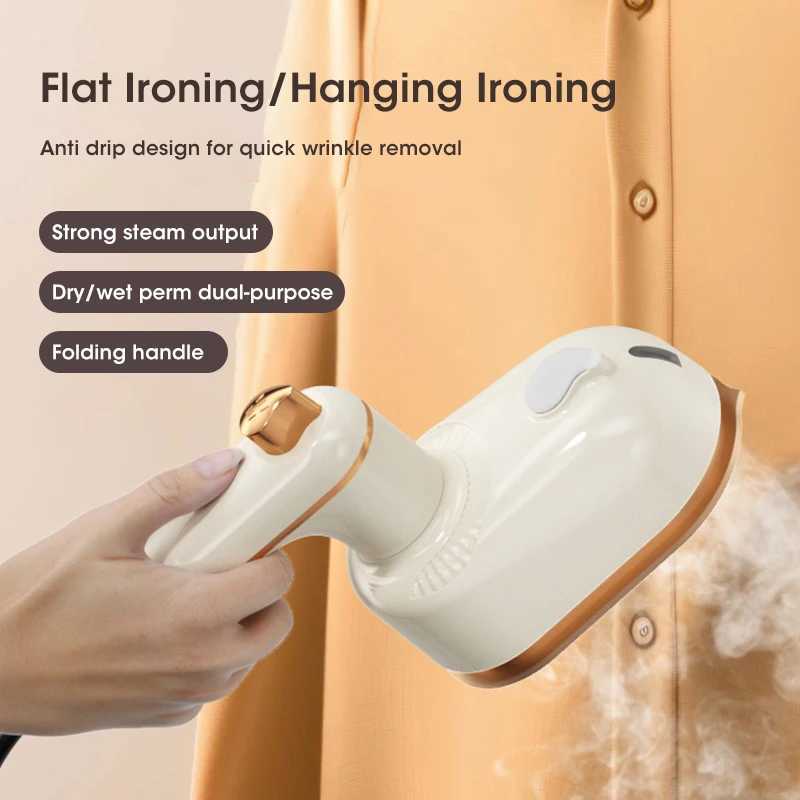 Mini rotating electric iron has no harm to clothes with a dual-purpose dry and wet portable design and a basic water jet iron for travel Y241101