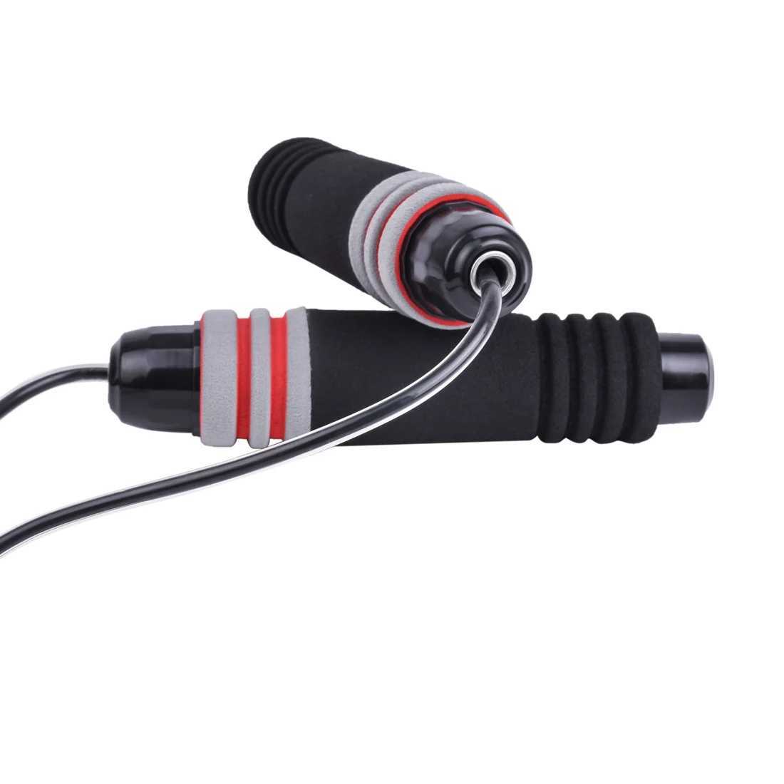 Speed Jump Rope Crossfit Profinal Heavy Fitness Gym PVC Ski Rope Adjustable Fitness Equipment Music Boxing MMA TrainingW241101