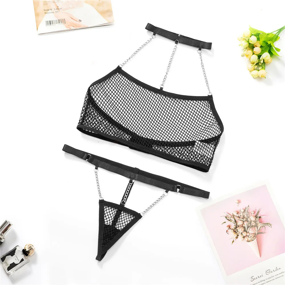 Mesh Bra Set Women Sexy Panties Brief Underwear Set Sexy Erotic Set Everyday Erotic Underwear Sexy Lingerie Set 241031