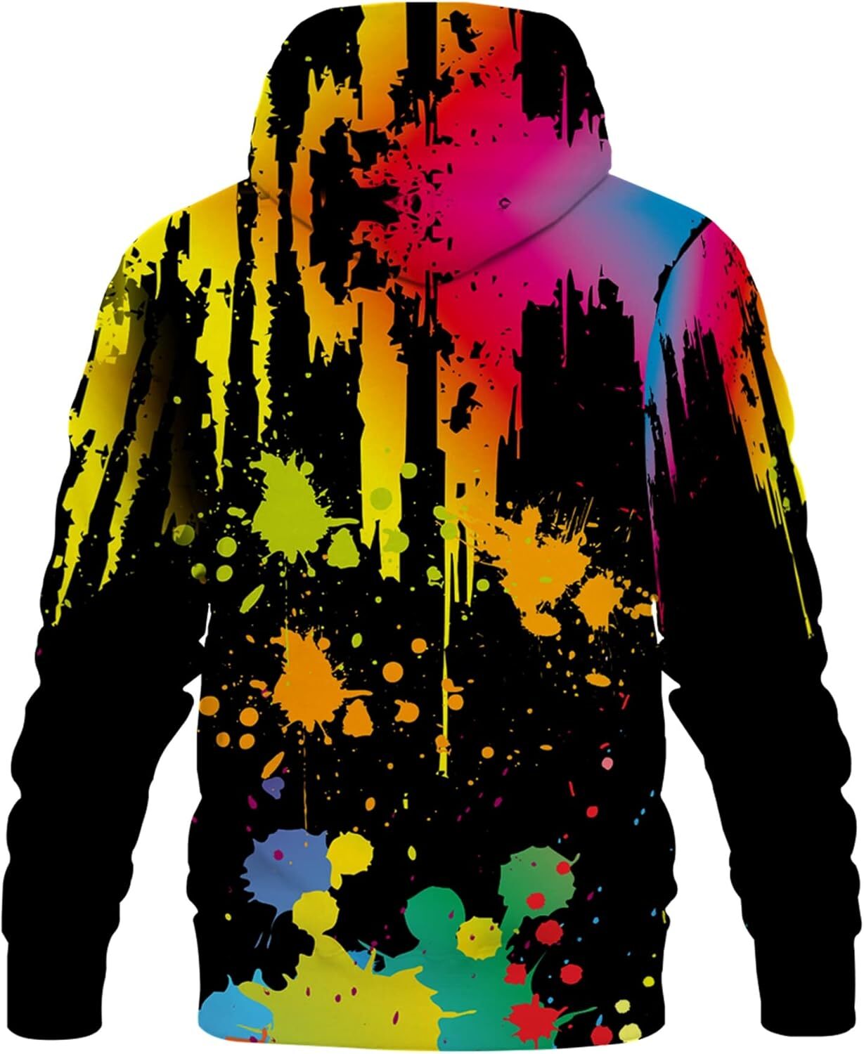 Hoodie for Mens Unisex Realistic 3D Print Galaxy Pullover Hooded Sweatshirt Hoodies with Big Pockets Graphic Hoodies sweatshirt Trendy Fashion cool
