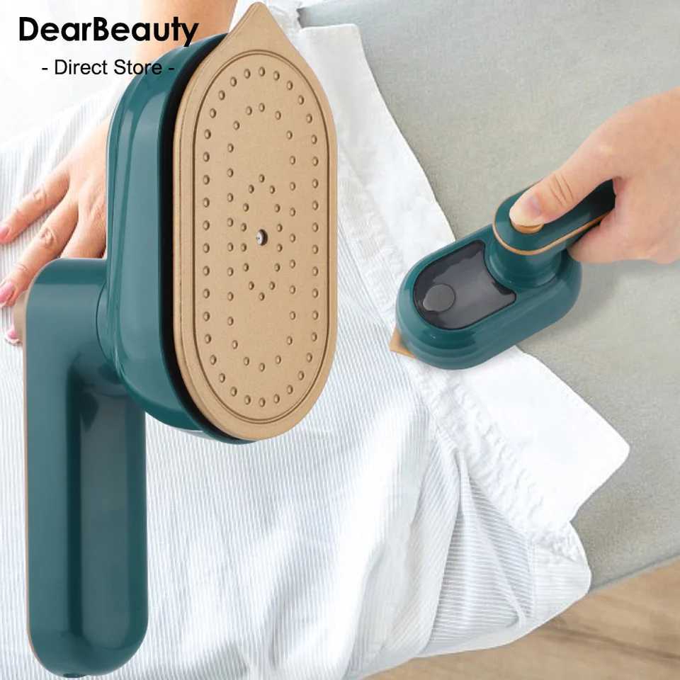Upgrade portable mini ironing machine with a 180 rotating handheld steam ironing machine for folding travel clothes and professional steam ironing Y24