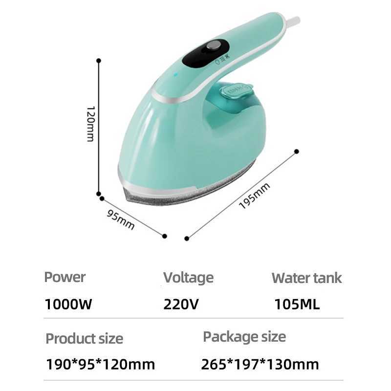 1000W handheld steam iron portable electric clothing steam engine wet dry iron hanger suitable for travel and home 220V Y241101