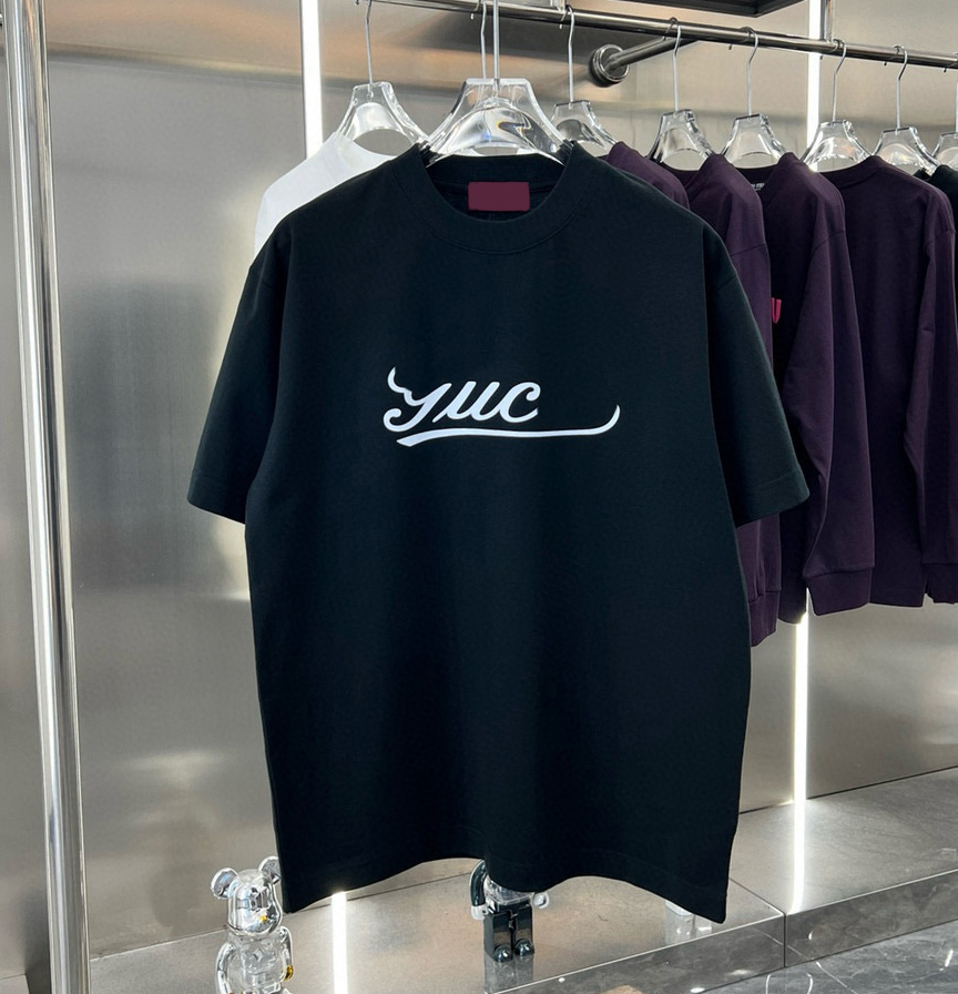 Men's Plus Tees & Polos Round neck embroidered and printed polar style summer wear with street pure cotton Plus Size s3sf