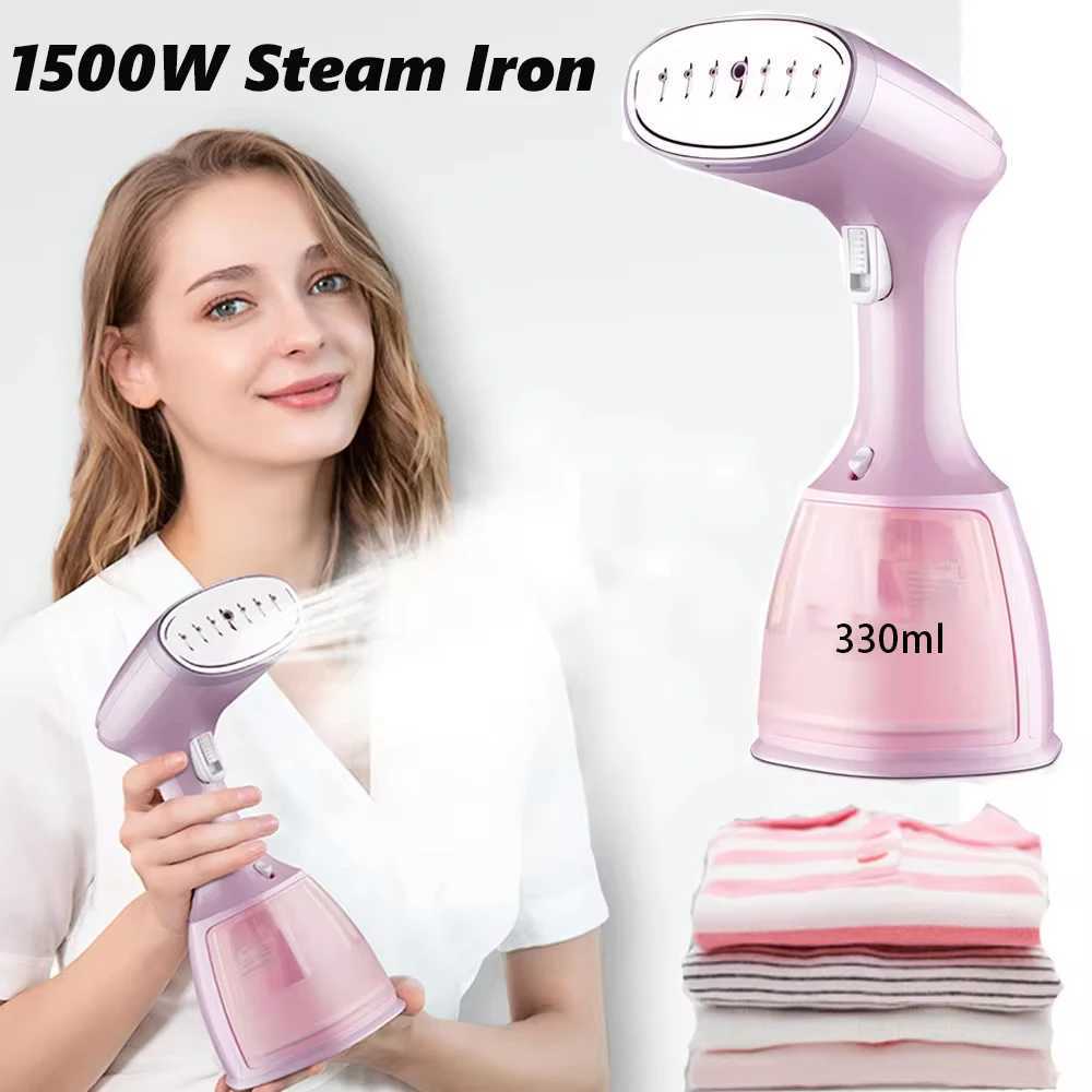 1500W handheld clothing steam engine 330ml portable household fabric small electric steam iron used for travel Y241101