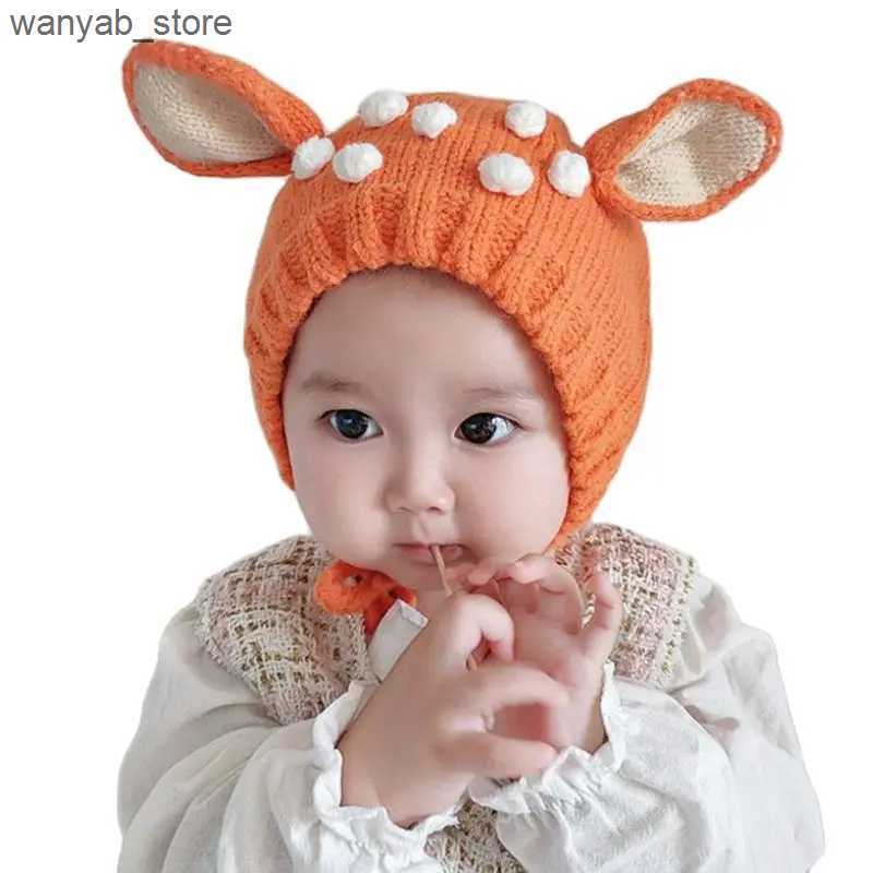 Wide Brim Hats Bucket Hats Doitbest Autumn Winter Toddler Infant Knitted Baby Hat Adorable Rabbit Long Ear Hat Baby Bunny Beanie Cap Newborn Photo Pro