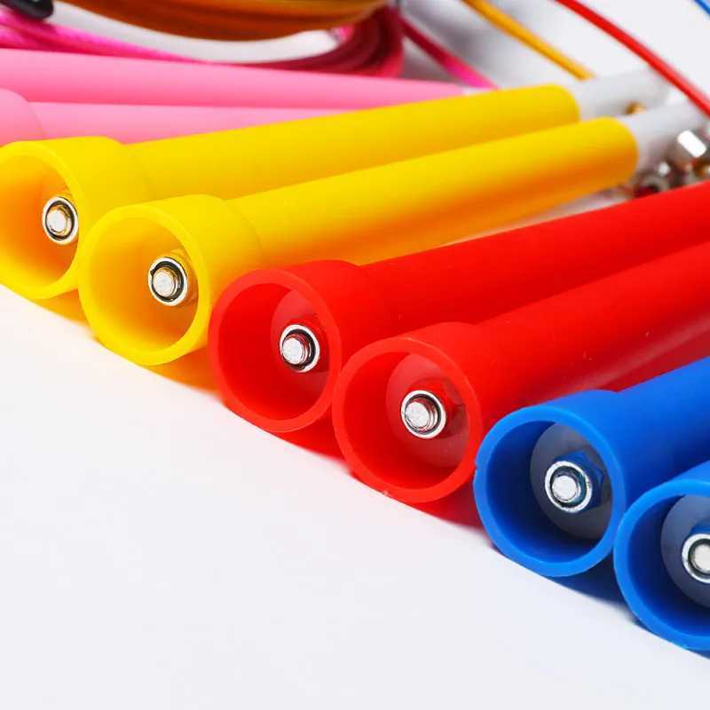 New wire skipping rope skipping rope adjustable skipping rope cross fitness equipment exercise 3-meter speed training home fitnessW241101