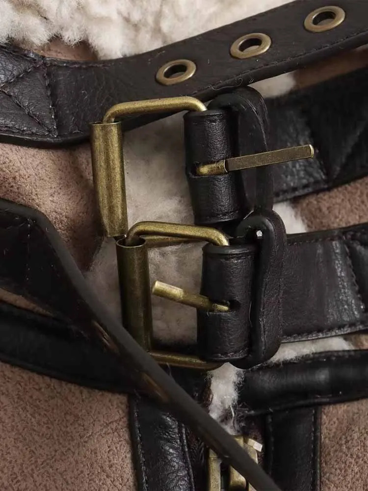 TRAF European and American autumn womens French n fashionable versatile doublesided short jacket 241031