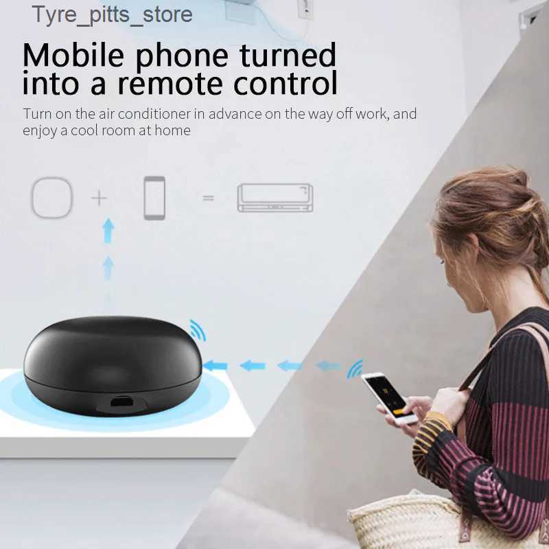 Smart Remote Control Wifi Smart Universal IR Remote Control DIY Infrared Remote Control for TV Air Conditioner Via Alexa Google Home Tuya Smart Life L