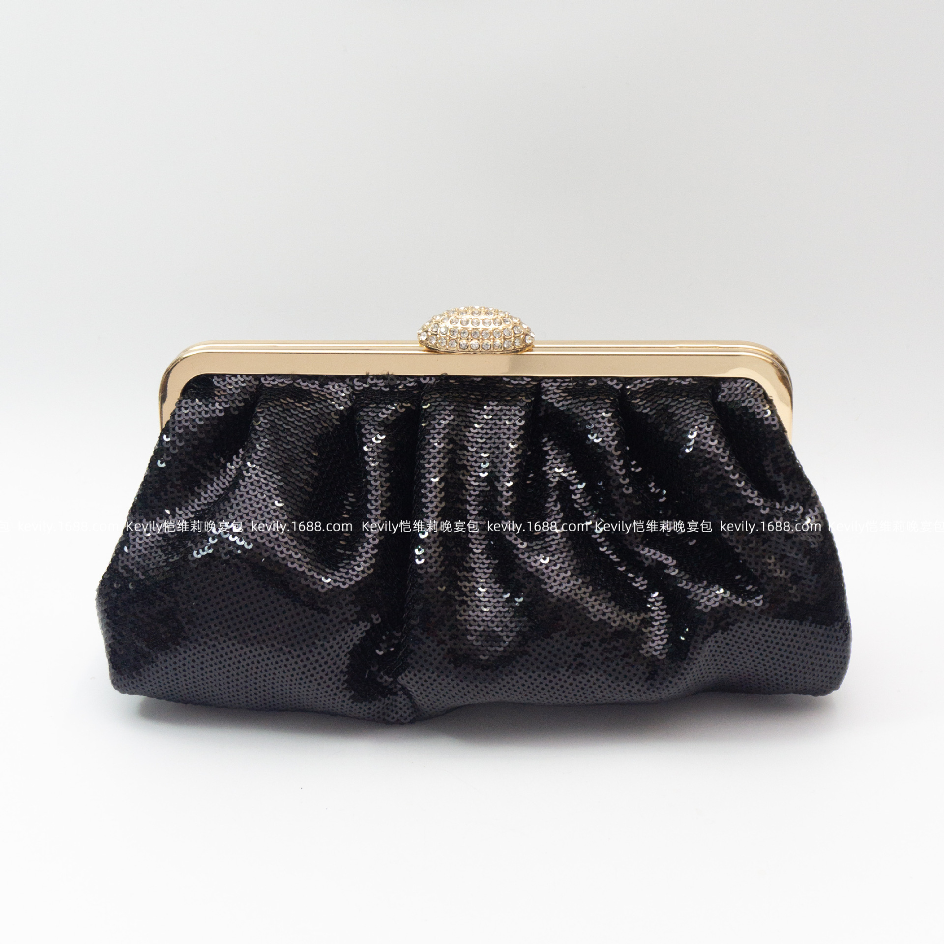 New fish scale sequin dinner bag, new handbag, wedding dress bag