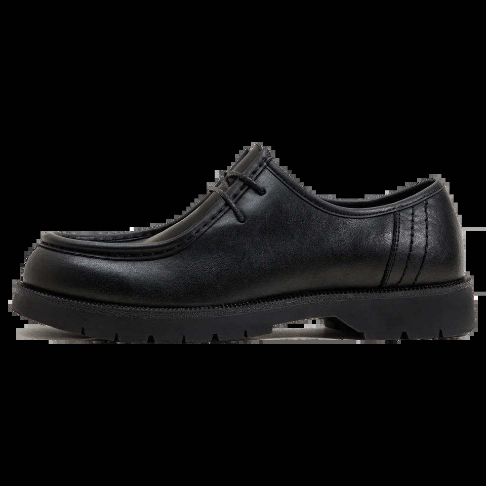 Madden American Retro Kangaroo Shoes British Casual Black Round Toe Derby Leather Mens Spring Low Top Shoes 241031