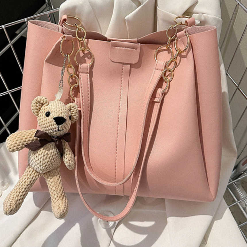 Shoulder Bags Large Capacity Bag WoMens Versatile Trendy Tote Bag Commuting Bag College Student Shoulder Bag Shopping Bag 241015