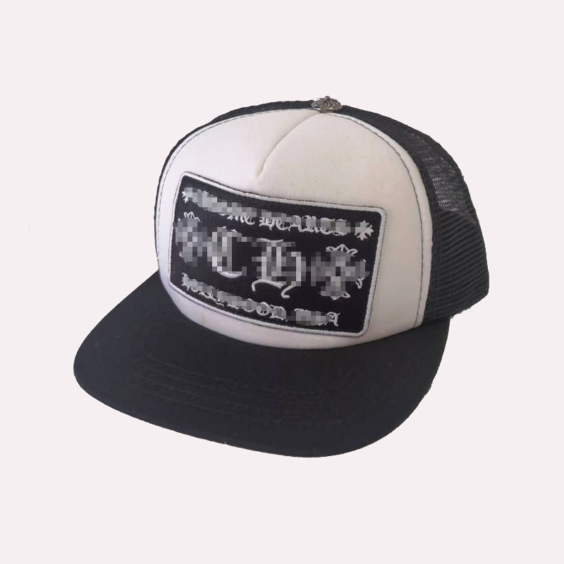 Hat Designer Chromed Embroidered Luxury Cross Caps High Quality Brand Trucker Black Male Female Fashion Luxe Classic Baseball Chrome Cap 959
