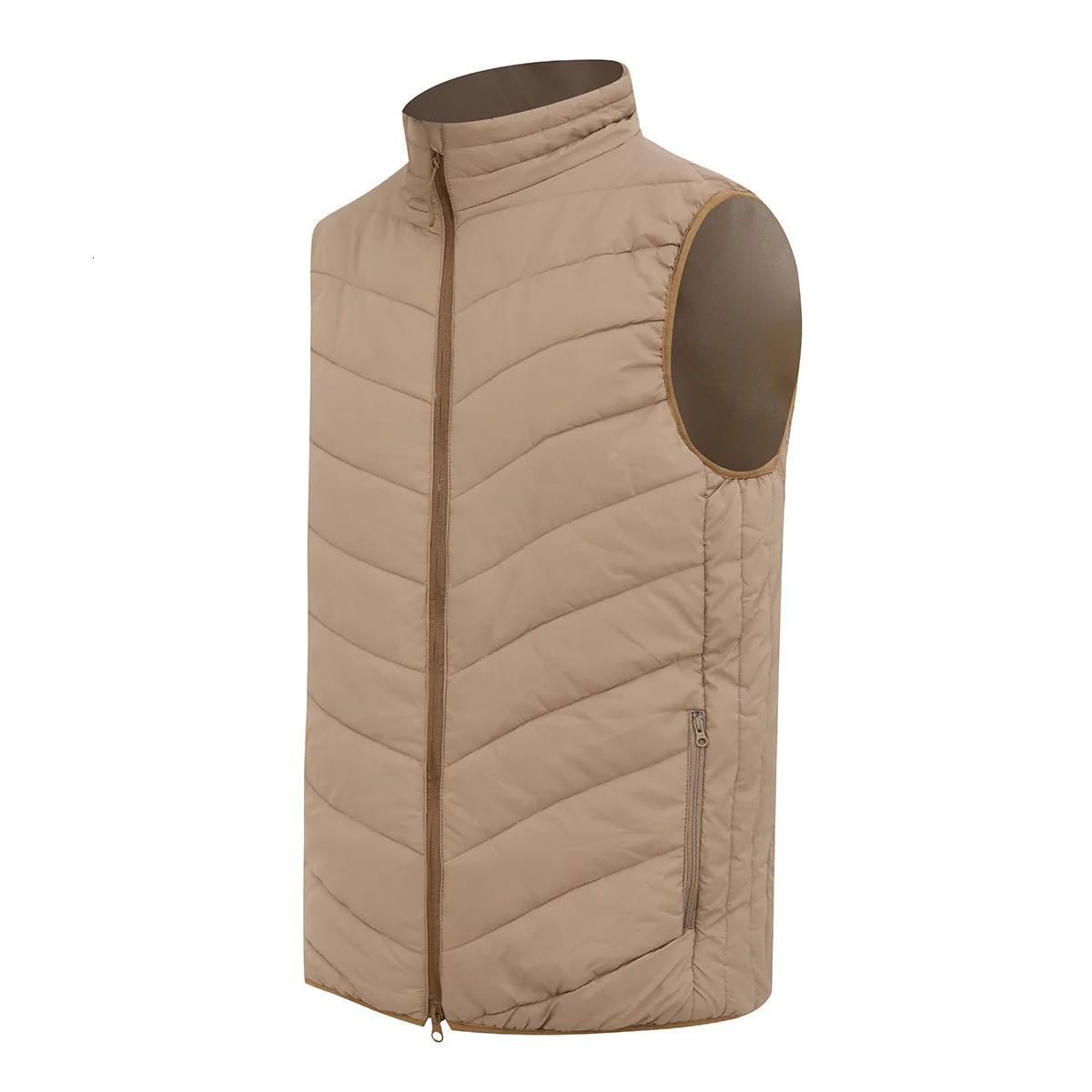 Men Down Vest Coat Ultralight Sleeveless Puffer Jacket Ultra Thin Lightweight Waistcoat 241024